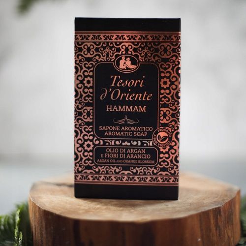 Tesori Hammam Ekskluzywna Kostka Mydła 125 G Kwiat zdjęcie 4