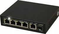 Switch Pulsar SFG64F1 6-portowy PoE do 4 kamer IP