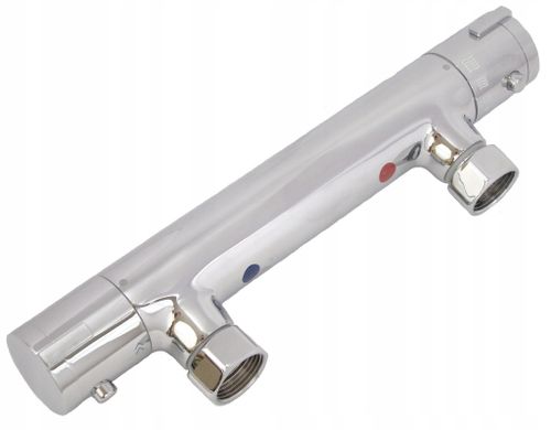 ZESTAW BATERIA TERMOSTATYCZNA PRYSZNICOWA ŚCIENNA na Arena.pl