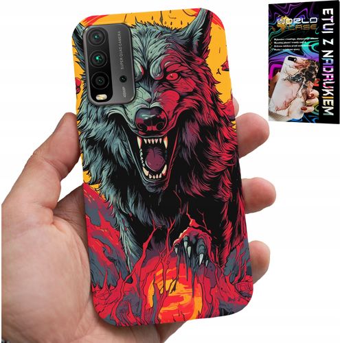 ETUI DO XIAOMI REDMI 9T - WILK WILKI WATAHA SUPER WZORY CASE + SZKŁO na Arena.pl