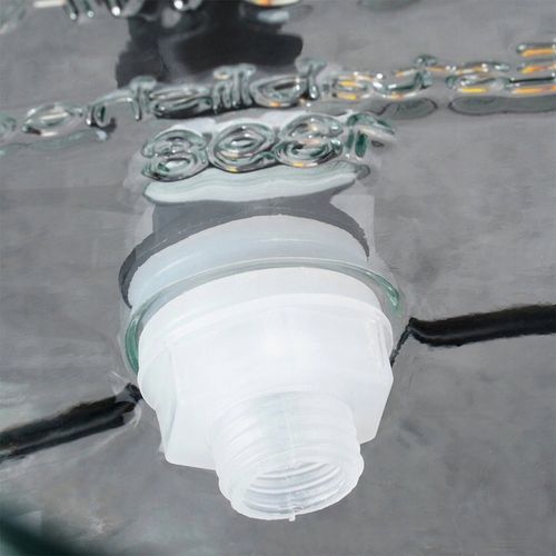 Słój Dozownik do Napojów z Kranikiem Czarnym Stojakiem Szklany VILDE 4,2 L na Arena.pl