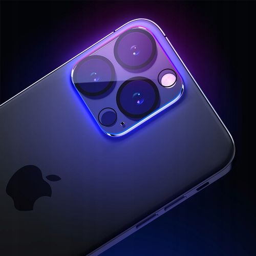 Szkło 9H na aparat do iPhone 15 Pro / 15 Pro Max - 3mk Lens Pro Full Cover na Arena.pl