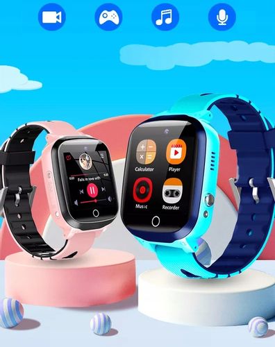 Smartwatch Zegarek Dla Dzieci SIM Aparat Telefon Gry Odtwarzacz Muzyki na Arena.pl