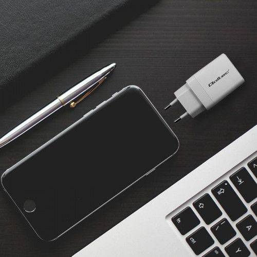 ŁADOWARKA QOLTEC 45W GAN DO SMARTFONÓW TABLETÓW I GADŻETÓW na Arena.pl