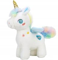 JEDNOROŻEC PLUSZOWY PEGAZ MASKOTKA PLUSZAK MIŚ KONIK 25CM