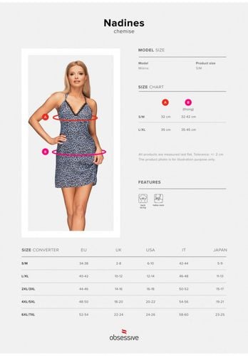 nadines koszulka i stringi niebieska  s/m na Arena.pl