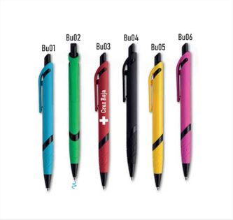 długopisy reklamowe firmowe z logo kolorowy nadruk UV - 100 szt