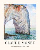 2 x Plakat 50x40 Claude Monet klif cud natury malowany sztuka BOHO 30 WZORÓ