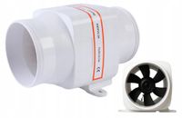 Wentylator Liniowy Komory Silnika 102 Mm 4" 12V Do Jachtu Łodzi Kampera