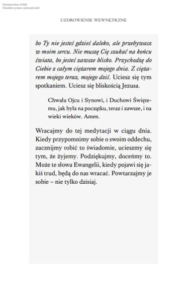 Uzdrowienie wewnętrzne zdjęcie 16