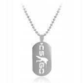 Naszyjnik Counter Strike dla Fana gry CS GO ozdoba Neclace Wisior Dog - Tag