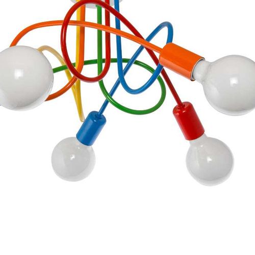 Dziecięca lampa sufitowa VEN W-LOOP/5 MIX spirala kolorowy na Arena.pl
