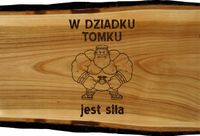 Deska grawer dla DZIADKA DZIADZI z imieniem GIFT