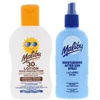 Malibu Balsam Dla Dzieci SPF30 200ml + Balsam W Sprayu Po Opalaniu