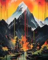 Plakat 40x50cm Górska Alchemia