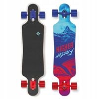 Longboard Streetsurfing Curve Drop Through Freeride 39" Higher Faster
