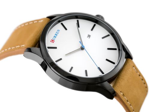 CURREN 8214 (zc014c) - brown/white na Arena.pl
