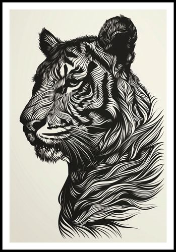 Plakat 68x101cm Tygrysi Gwizd na Arena.pl