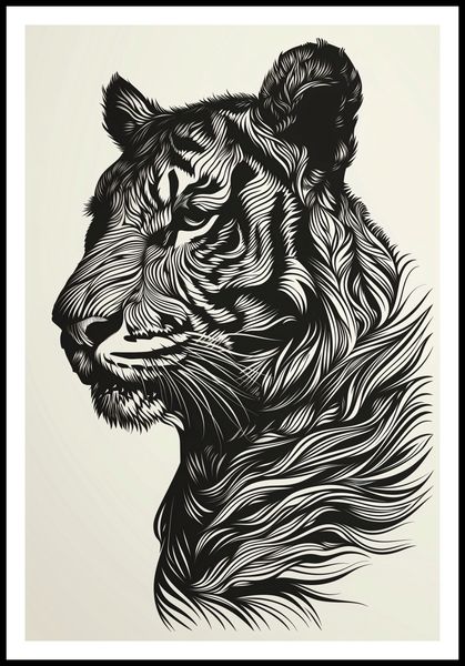 Plakat 68x101cm Tygrysi Gwizd zdjęcie 3