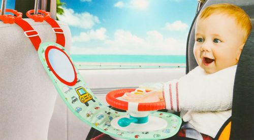 DLA DZIECI KIEROWNICA DO SAMOCHODU INTERAKTYWNA Z DŹWIĘKIEM na Arena.pl