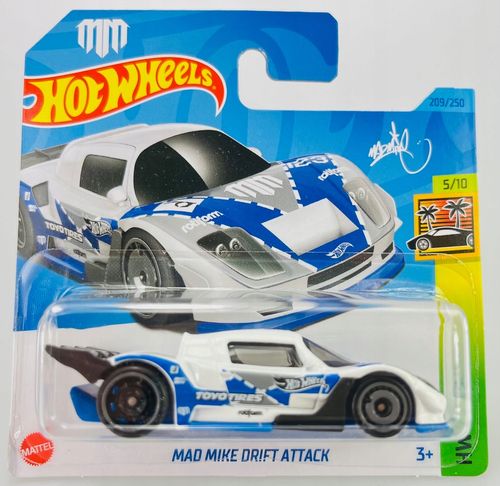 HOT WHEELS 2023 MAD MIKE DRIFT ATTACK HKG56 209/250 HW EXOTICS 5/10 na Arena.pl