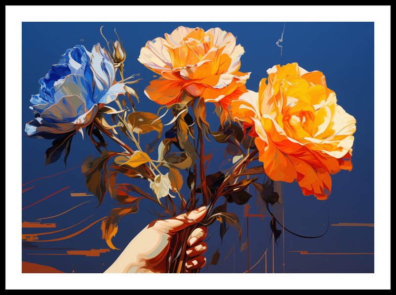 Plakat 70x50cm Żywy Uścisk zdjęcie 3