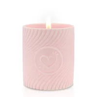 highonlove pink candle strawberries & champagne świeca do masażu 120ml