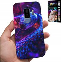 ETUI DO SAMSUNG GALAXY S9 PLUS - WĄŻ KOBRA GRZECHOTNIK GADY CASE + FOLIA
