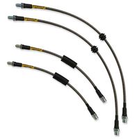 BMW 7 E65 - Zestaw Przewodów Hamulcowych Teflonowych W Oplocie Stalowym