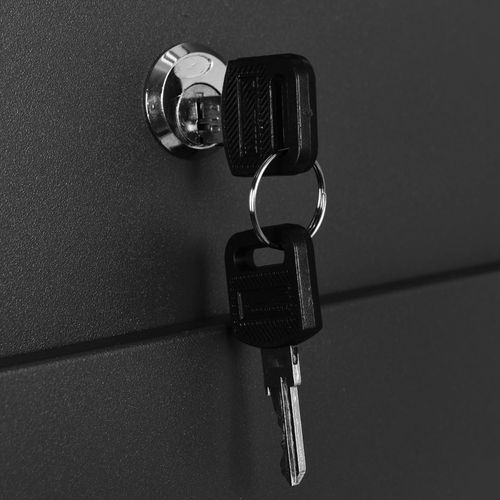 Duża skrzynka pocztowa na listy gazety ulotki pocztę A4 czarna na Arena.pl