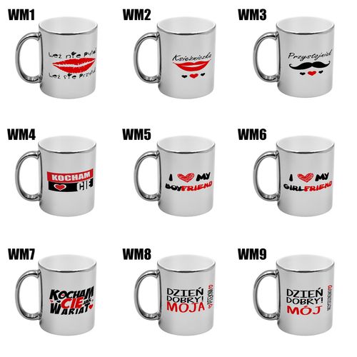 Kubek prezent na WALENTYNKI dla Dziewczyny Chłopaka Męża Żony różne wzory na Arena.pl