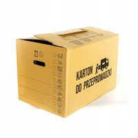 Karton Fasonowy Do Przeprowadzki Mocny Uchwyty Pudełko Pudło Mocne 10szt