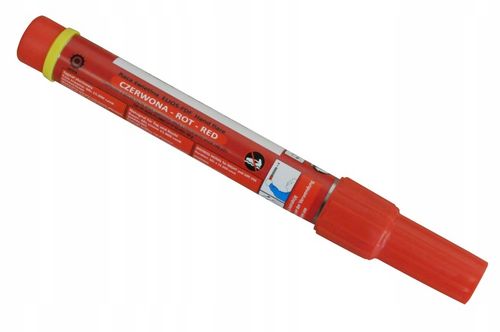 CZERWONA RACA MORSKA METALOWA ELIOS FDF 60s 1 sztuka FLARA DLA KIBICÓW na Arena.pl