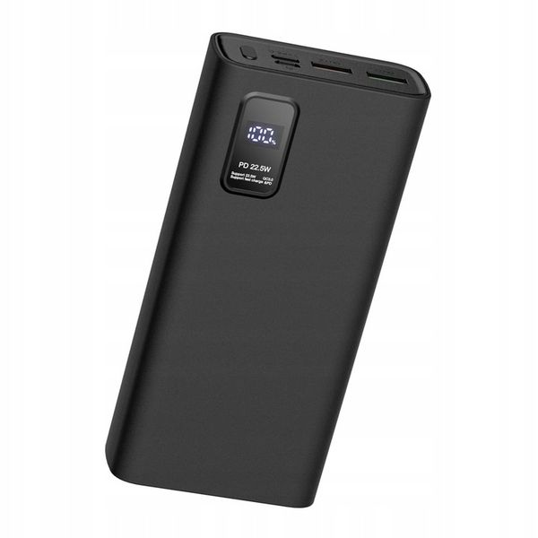 Powerbank 10000 mAh czarny zdjęcie 1