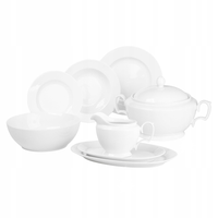 Serwis obiadowy klasyczny porcelana dla 6 osób MariaPaula Klasyka 23 el.