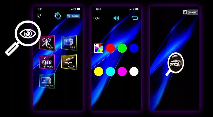 RADIO SAMOCHODOWE 1DIN USB SD MIKROFON BLUETOOTH zdjęcie 15