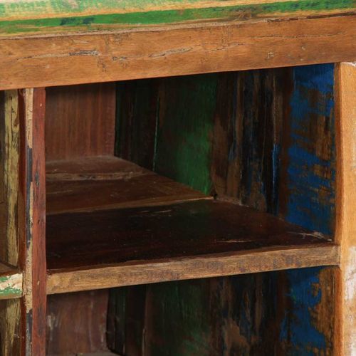 Szafka na buty Brązowy 110 x 35 x 40 cm Lite drewno z odzysku na Arena.pl