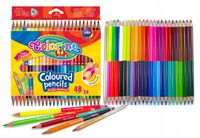 Kredki ołówkowe trójkątne 24 sztuki Colorino