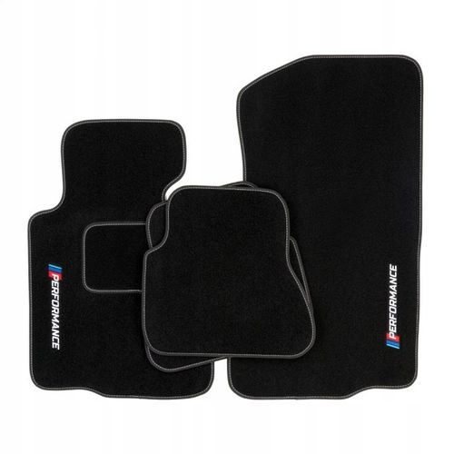 Dywaniki welurowe LOGO BMW 3 E46 Cabrio 1998-2001 na Arena.pl
