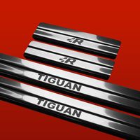 Listwa progowa VOLKSWAGEN TIGUAN MK1 R Stal nierdzewna 304 połysk 4szt