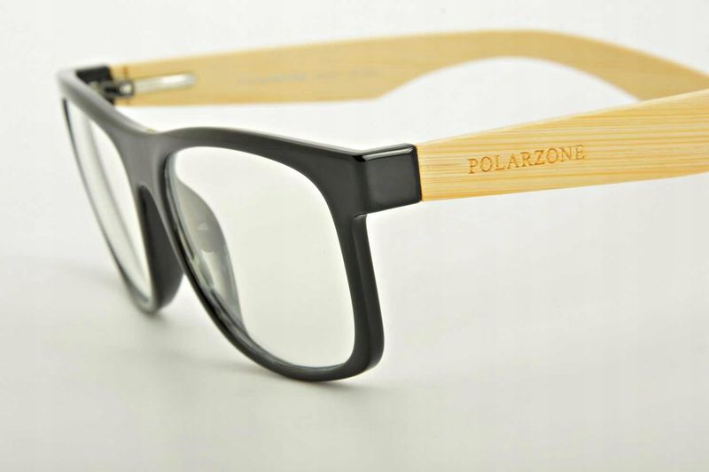 Okulary Nerd Antyrefleks korekcyjne Zerówki Flex zdjęcie 5