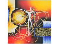 50X50CM TAŃCZĄCE POSTACIE OBRAZ