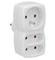 ROZGAŁĘZIACZ 3 GNIAZDOWY EURO UZIEMIENIEM KOMPAKTOWY IDEAŁ