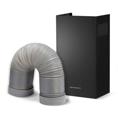 Okap kuchenny kominowy 60 cm Berdsen BT-215 czarny na Arena.pl