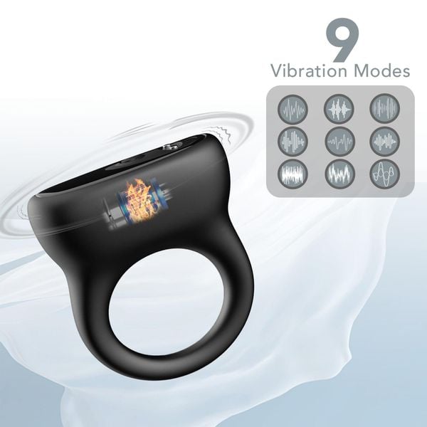 Oring Black, 9 Vibration Functions zdjęcie 4