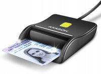 Czytnik kart identyfikacyjnych USB Smart-Card-ID dowodów osobistych dowód
