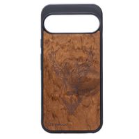 drewniane etui bewood do google pixel 10 / 10 pro jeleń imbuia