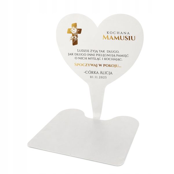 Stroik KWIATY RÓŻE na GRÓB + PODSTAWKA z DEDYKACJĄ zdjęcie 4