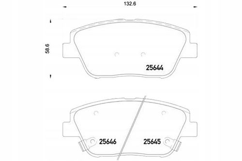 KLOCKI HAM PRZOD KIA OPTIMA 12- BREMBO na Arena.pl