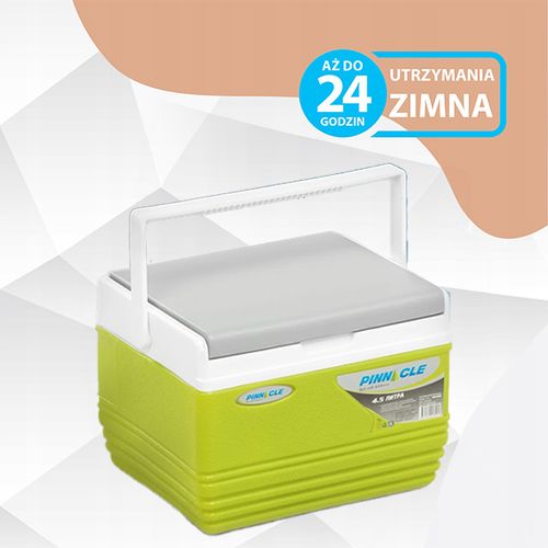 Mała lodóweczka do samochodu Pinnacle TPX 6006 4,5L+2 wkłady chłodzące 200m na Arena.pl